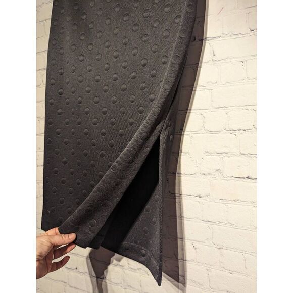 Worthington new black textured pencil skirt 8 - Picture 3 of 5